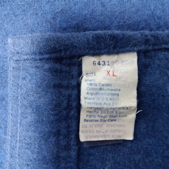 Woolrich Vintage Flannel men's button down shirt. Size XL - Picture 6 of 10